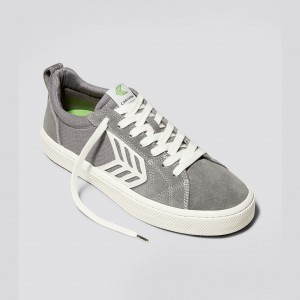 CATIBA PRO γυναικεια Cariuma Low Top Canvas Skate γκρι | 0462CXYNL