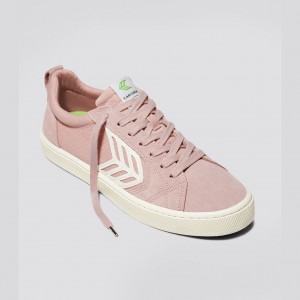 CATIBA PRO γυναικεια Cariuma Low Top Canvas Skate ροζ | 6714AOVWP