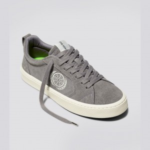 CATIBA PRO γυναικεια Cariuma Low Top Suede γκρι | 7689JLQFY