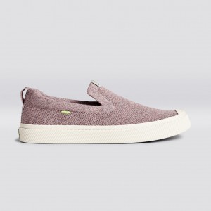 IBI Slip-On γυναικεια Cariuma Low Top Bamboo Weave Knit Vegan Stone Blush | 5962LJDNV