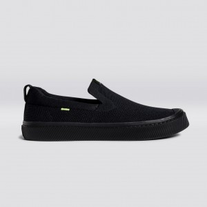 IBI Slip-On γυναικεια Cariuma Low Top Bamboo Weave Knit μαυρα | 6102SGULI