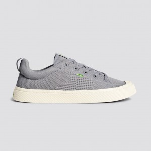 IBI γυναικεια Cariuma Low Top Bamboo Weave Knit Vegan ανοιχτο γκρι | 9467TXVQY