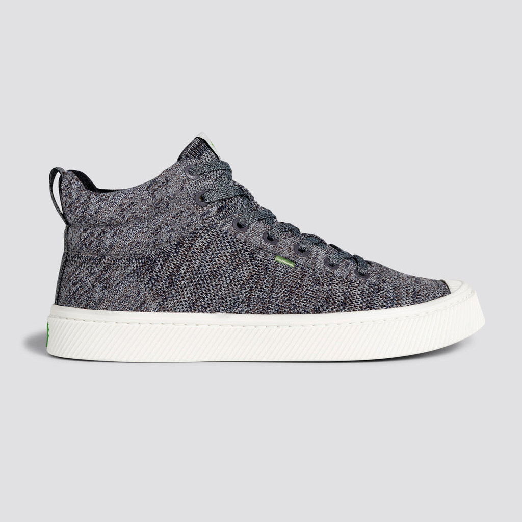 IBI HIGH γυναικεια Cariuma High Top Bamboo Weave Knit Vegan γκρι | 6102ZQUNT