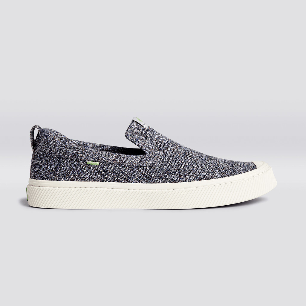 IBI Slip-On ανδρικα Cariuma Low Top Bamboo Weave Knit Vegan γκρι | 3068SGDMZ