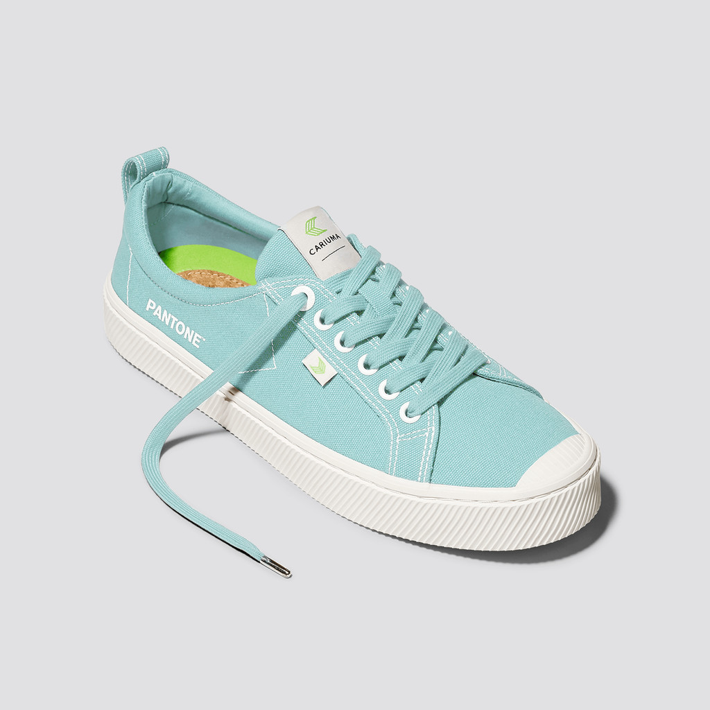 OCA LOW γυναικεια Cariuma Low Top Canvas μπλε | 1508SZGVW