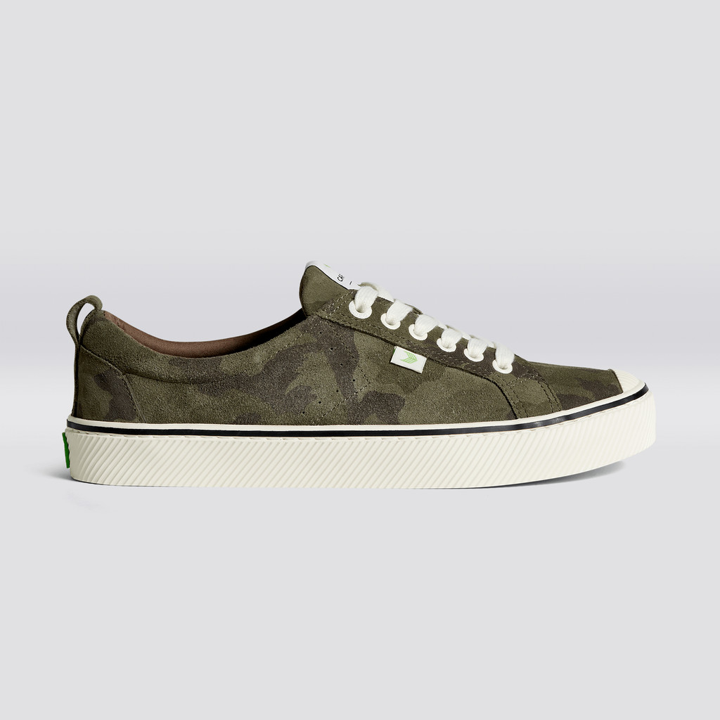 OCA LOW ανδρικα Cariuma Low Top Suede Camouflage | 1839TUCVM