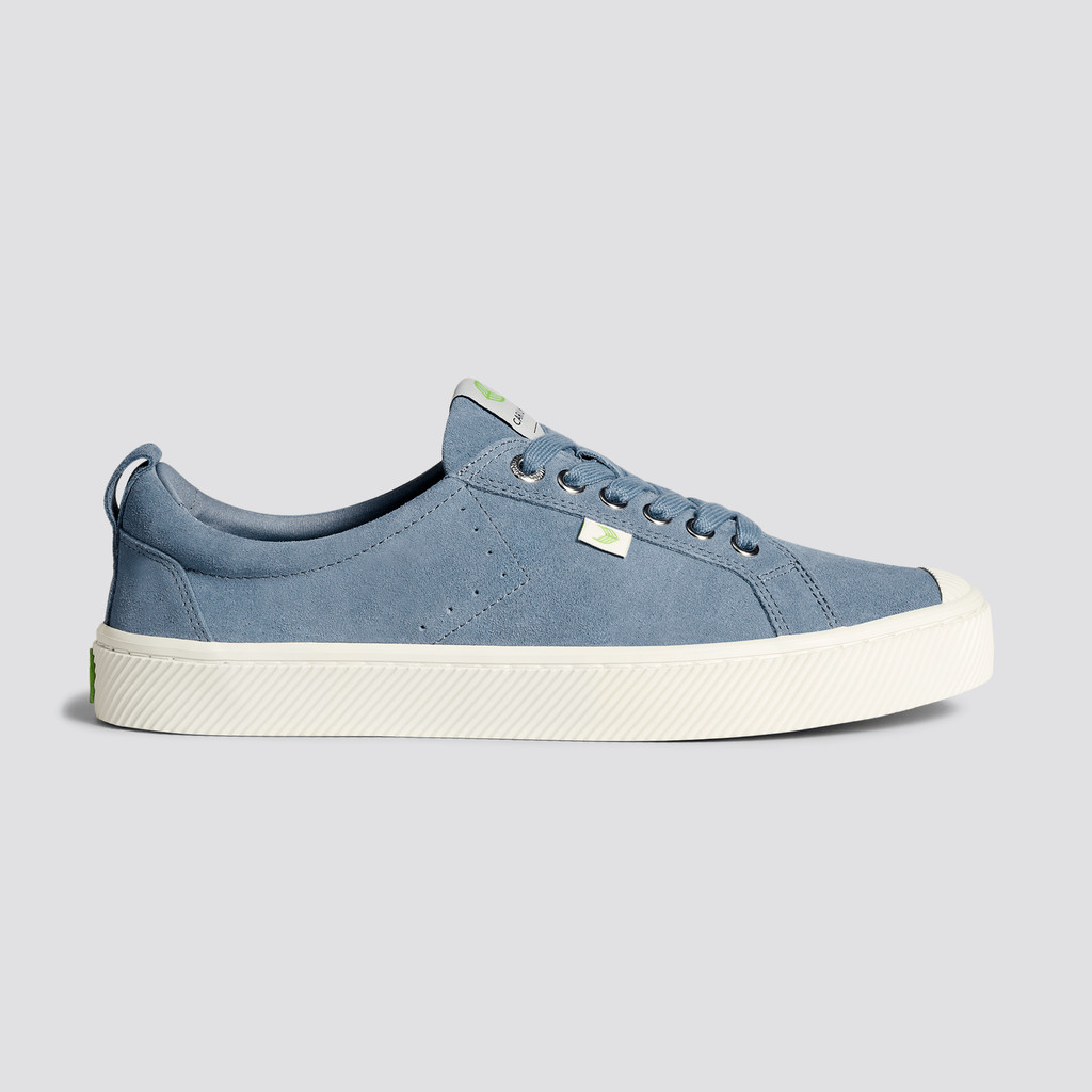 OCA LOW γυναικεια Cariuma Low Top Suede μπλε | 3846MKZHO