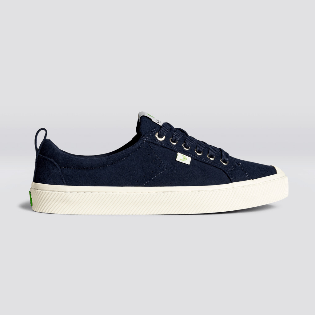 OCA LOW ανδρικα Cariuma Low Top Suede μπλε | 4670QJSMA